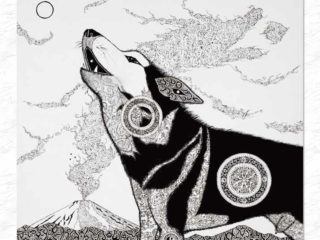 ∀KIKO EXHIBITION 2023 I LOVE DON my sweet wolf dog